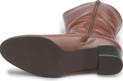 Stiefeletten|Horsch Schuhe Stiefelette in Übergrößen Braun