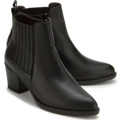 Stiefeletten|Horsch Schuhe Stiefelette in Übergrößen Schwarz