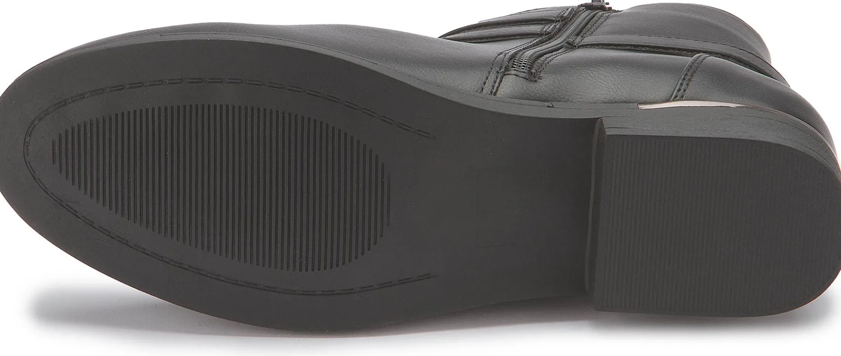 Stiefeletten|Fitters Stiefelette in Übergrößen Schwarz