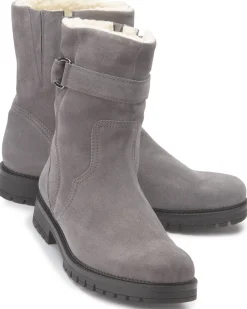 Stiefeletten|Gabor Stiefelette in Übergrößen Grau