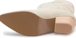Stiefeletten|Horsch Schuhe Stiefelette in Übergrößen Beige