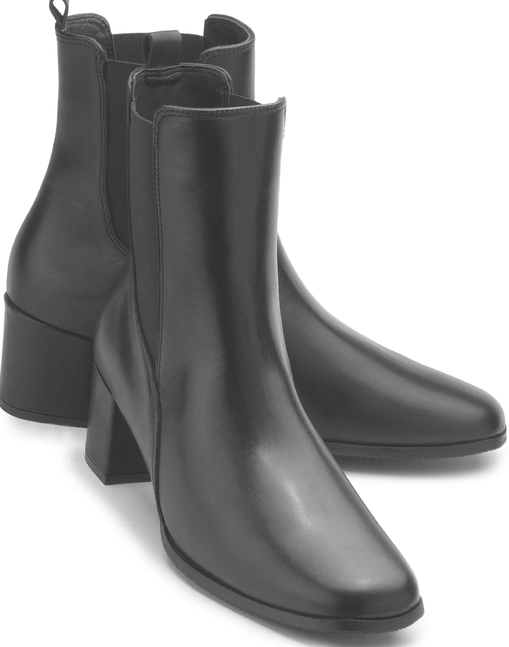 Stiefeletten|Horsch Schuhe Stiefelette in Übergrößen Schwarz