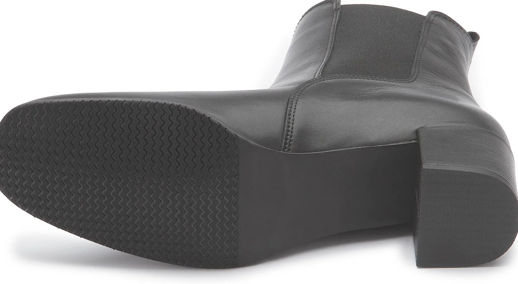 Stiefeletten|Horsch Schuhe Stiefelette in Übergrößen Schwarz