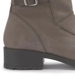 Stiefeletten|Horsch Schuhe Stiefelette in Übergrößen Grau