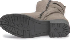Stiefeletten|Horsch Schuhe Stiefelette in Übergrößen Grau