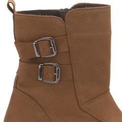 Stiefeletten|Horsch Schuhe Stiefelette in Übergrößen Braun