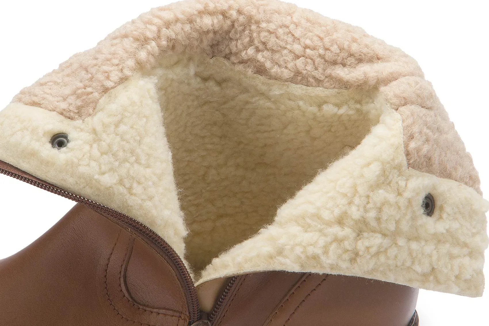 Stiefeletten|Boots|Gabor Stiefelette in Übergrößen Braun