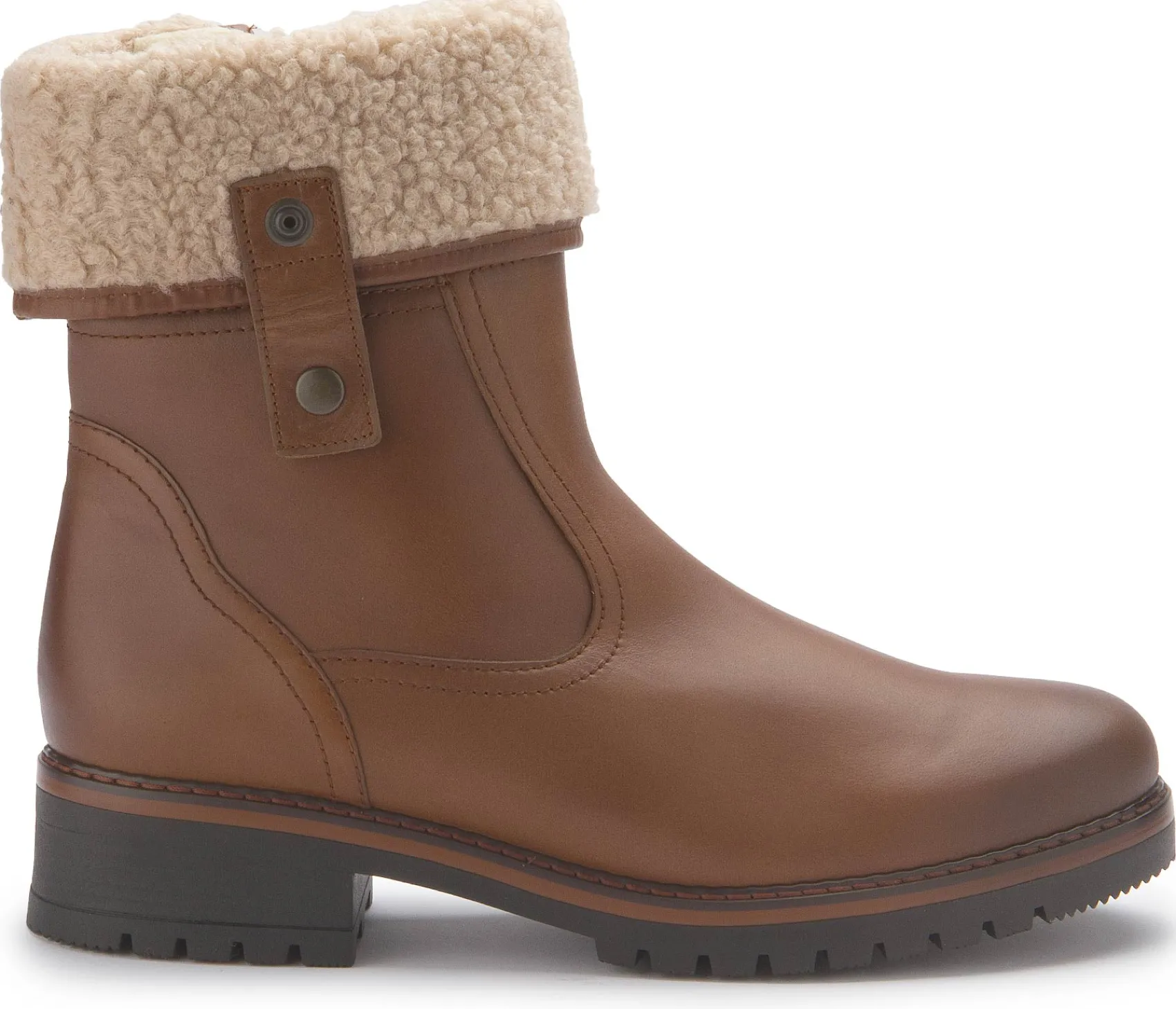 Stiefeletten|Boots|Gabor Stiefelette in Übergrößen Braun
