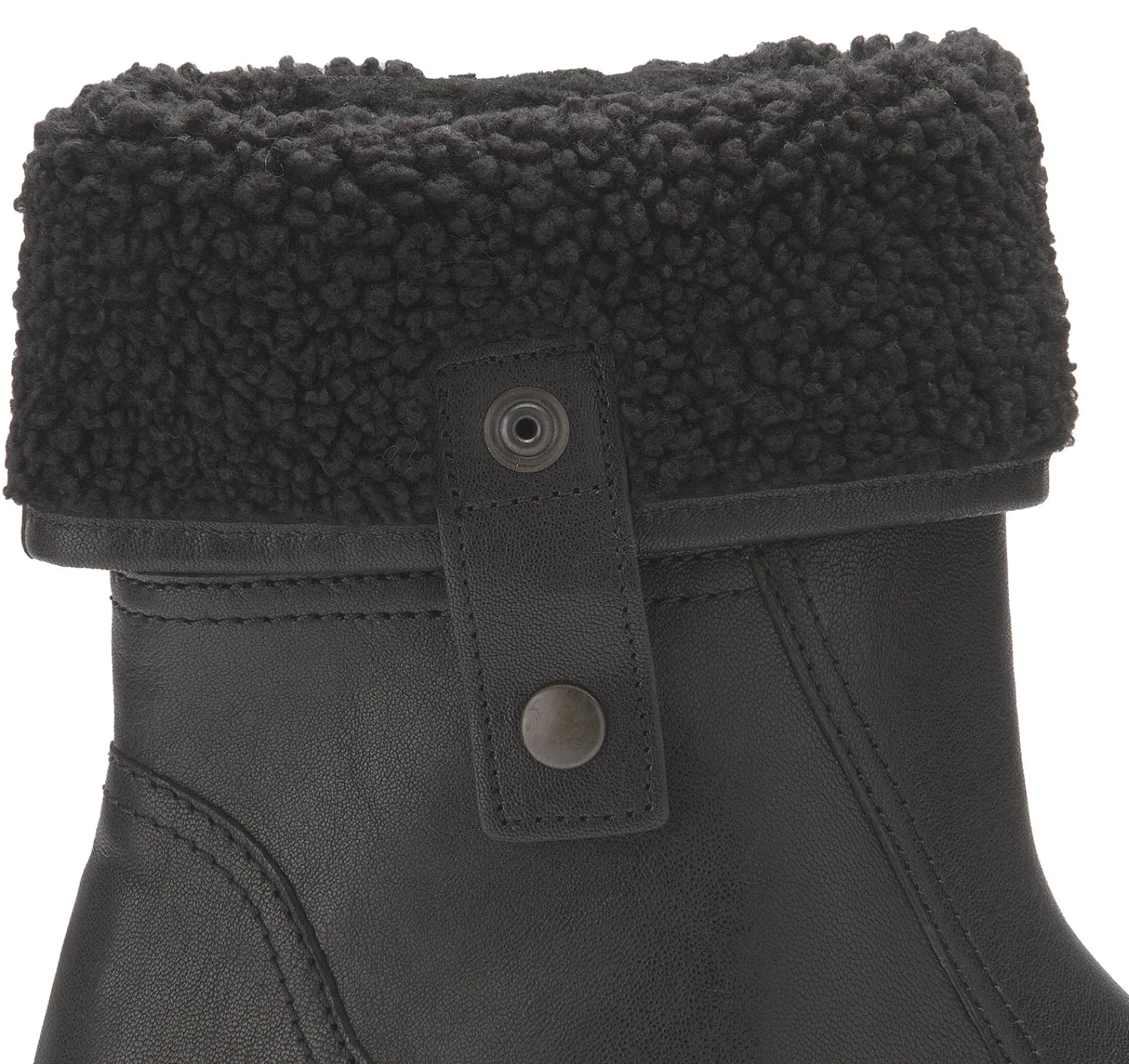 Stiefeletten|Boots|Gabor Stiefelette in Übergrößen Schwarz