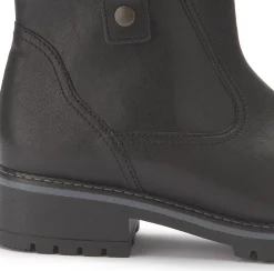 Stiefeletten|Boots|Gabor Stiefelette in Übergrößen Schwarz