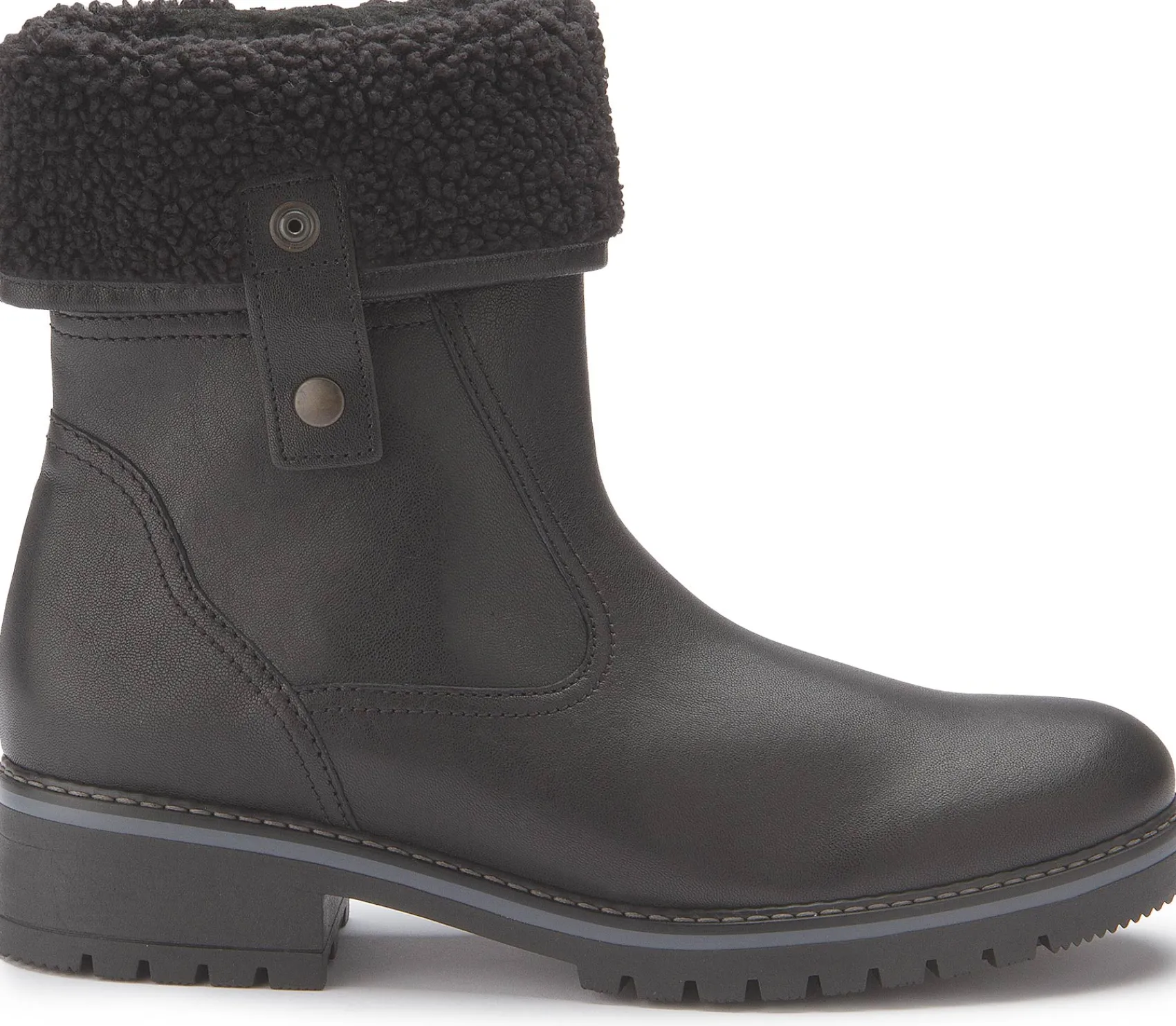 Stiefeletten|Boots|Gabor Stiefelette in Übergrößen Schwarz