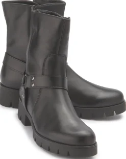 Stiefeletten|Gabor Stiefelette in Übergrößen Schwarz