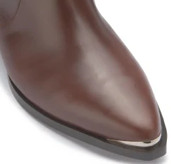 Stiefeletten|Horsch Schuhe Stiefelette in Übergrößen Braun
