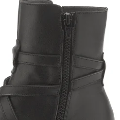 Stiefeletten|Horsch Schuhe Stiefelette in Übergrößen Schwarz