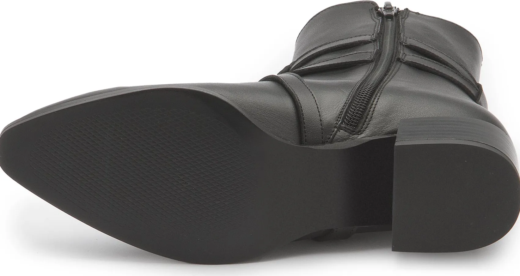 Stiefeletten|Horsch Schuhe Stiefelette in Übergrößen Schwarz
