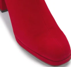 Stiefeletten|Horsch Schuhe Stiefelette in Untergrößen Rot