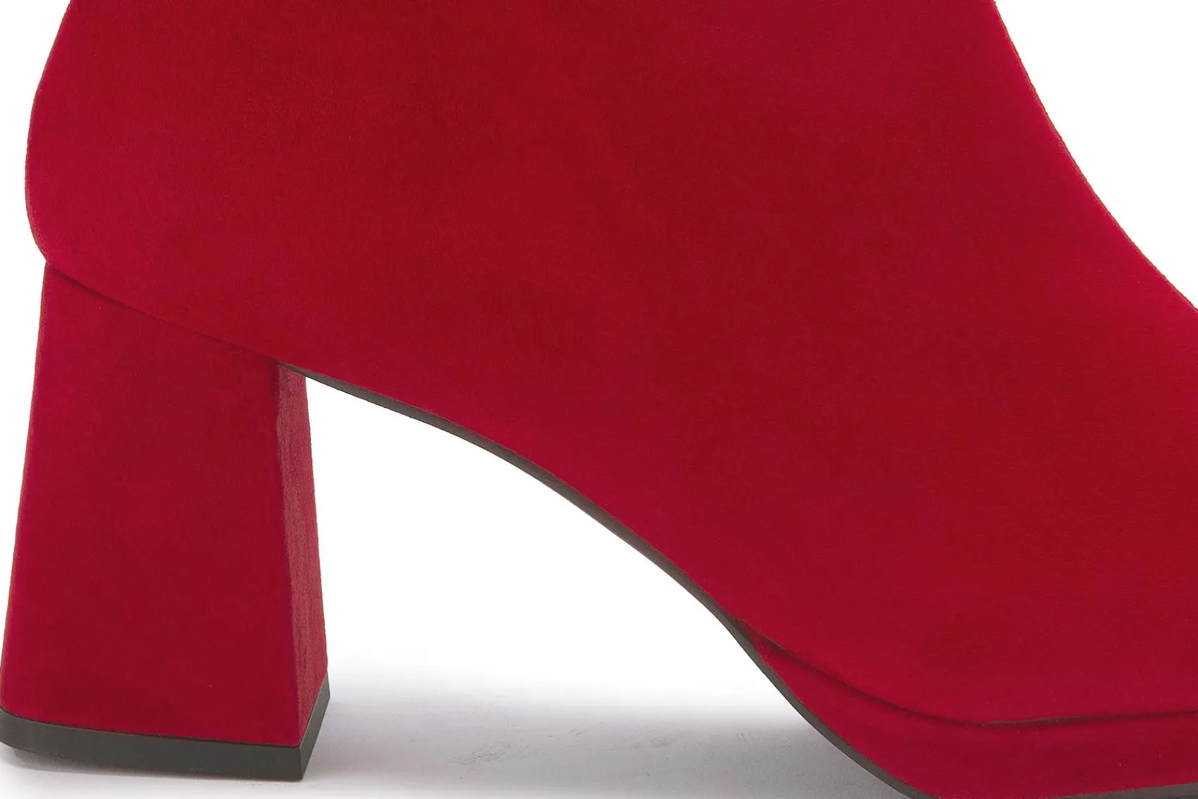 Stiefeletten|Horsch Schuhe Stiefelette in Untergrößen Rot