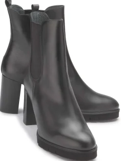 Stiefeletten|Horsch Schuhe Stiefelette in Untergrößen Schwarz