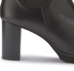 Stiefeletten|Horsch Schuhe Stiefelette in Untergrößen Schwarz