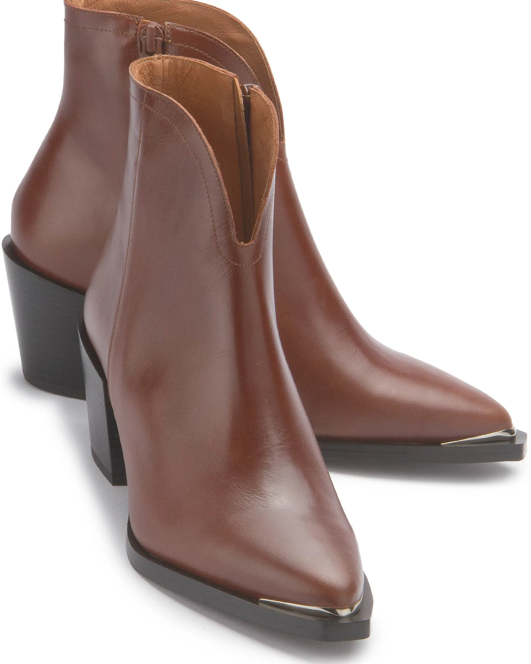 Stiefeletten|Horsch Schuhe Stiefelette in Untergrößen Braun