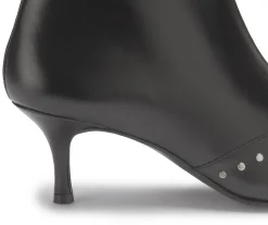 Stiefeletten|Horsch Schuhe Stiefelette in Untergrößen Schwarz