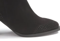 Stiefeletten|Horsch Schuhe Stiefelette in Untergrößen Schwarz