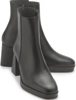 Stiefeletten|Horsch Schuhe Stiefelette in Untergrößen Schwarz