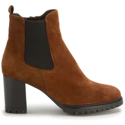 Stiefeletten|Horsch Schuhe Stiefelette in Untergrößen Braun