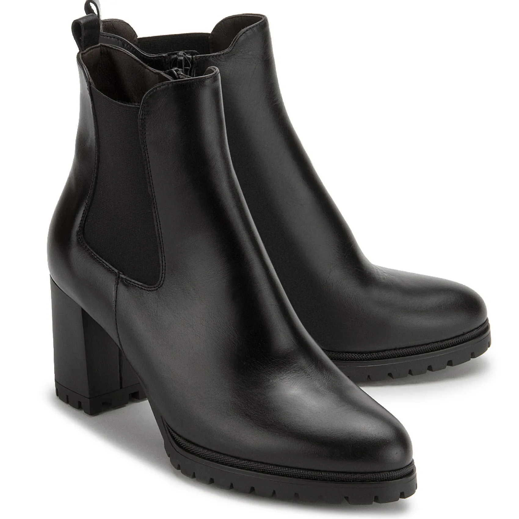 Stiefeletten|Horsch Schuhe Stiefelette in Untergrößen Schwarz