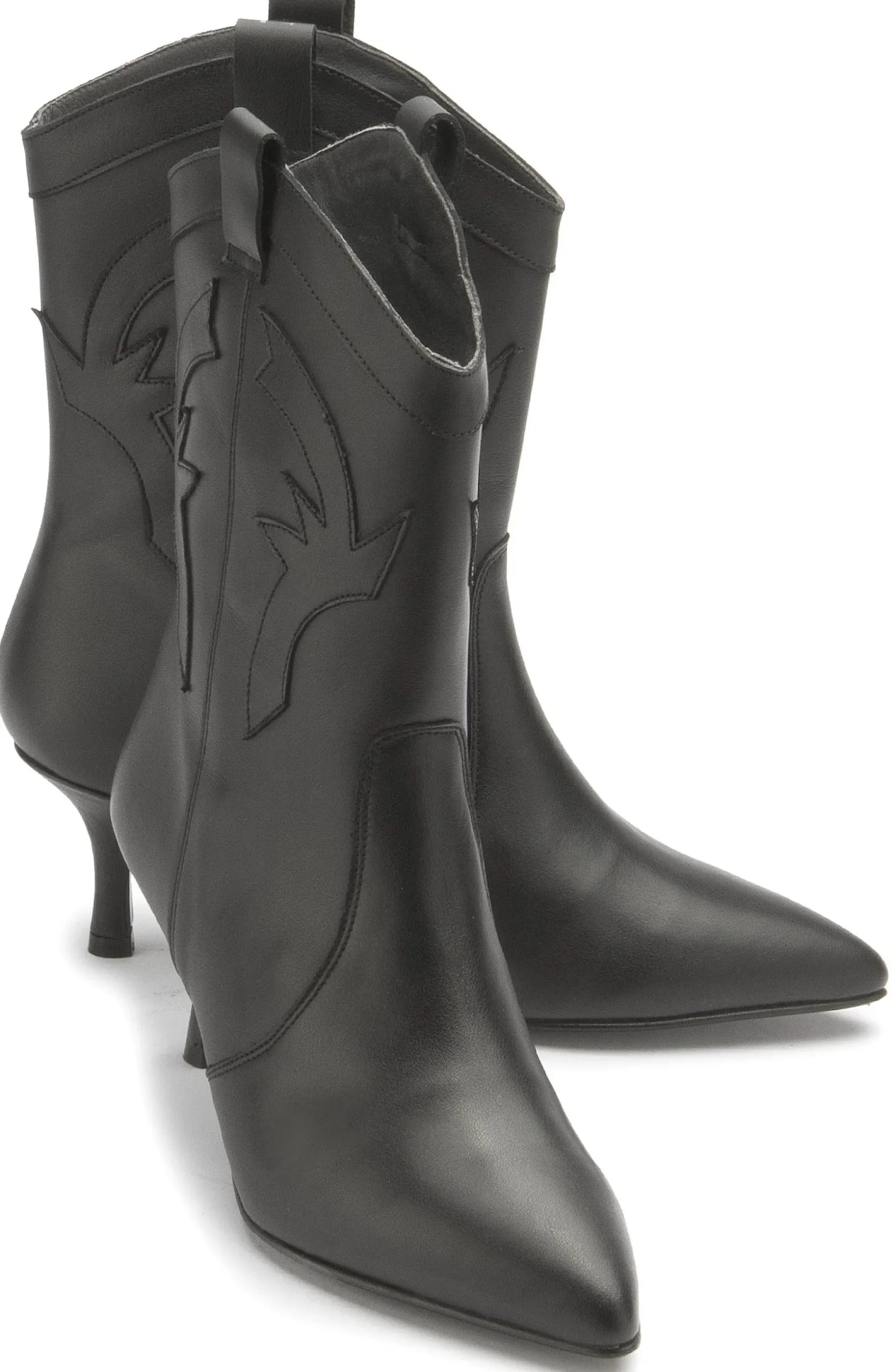 Stiefeletten|Horsch Schuhe Stiefelette in Untergrößen Schwarz