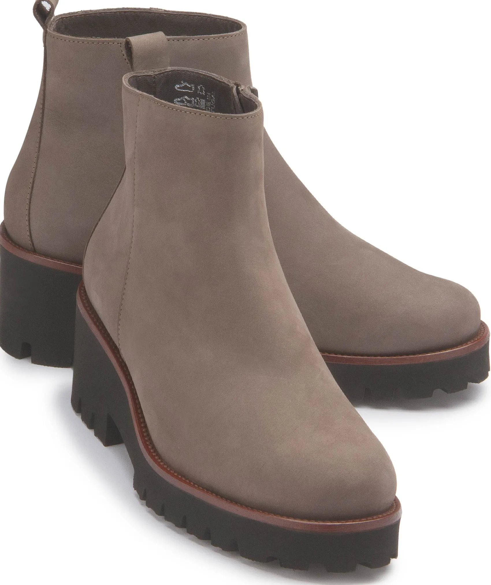 Stiefeletten|Horsch Schuhe Stiefelette in Untergrößen Beige