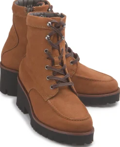 Stiefeletten|Horsch Schuhe Stiefelette in Untergrößen Braun