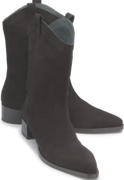Stiefeletten|Horsch Schuhe Stiefelette in Untergrößen Schwarz