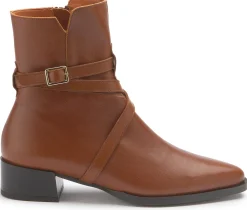 Stiefeletten|Horsch Schuhe Stiefelette in Untergrößen Braun