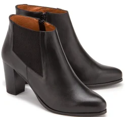 Stiefeletten|Horsch Schuhe Stiefelette in Untergrößen Schwarz