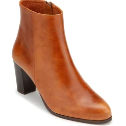 Stiefeletten|Horsch Schuhe Stiefelette in Untergrößen Braun