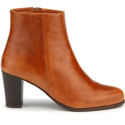 Stiefeletten|Horsch Schuhe Stiefelette in Untergrößen Braun