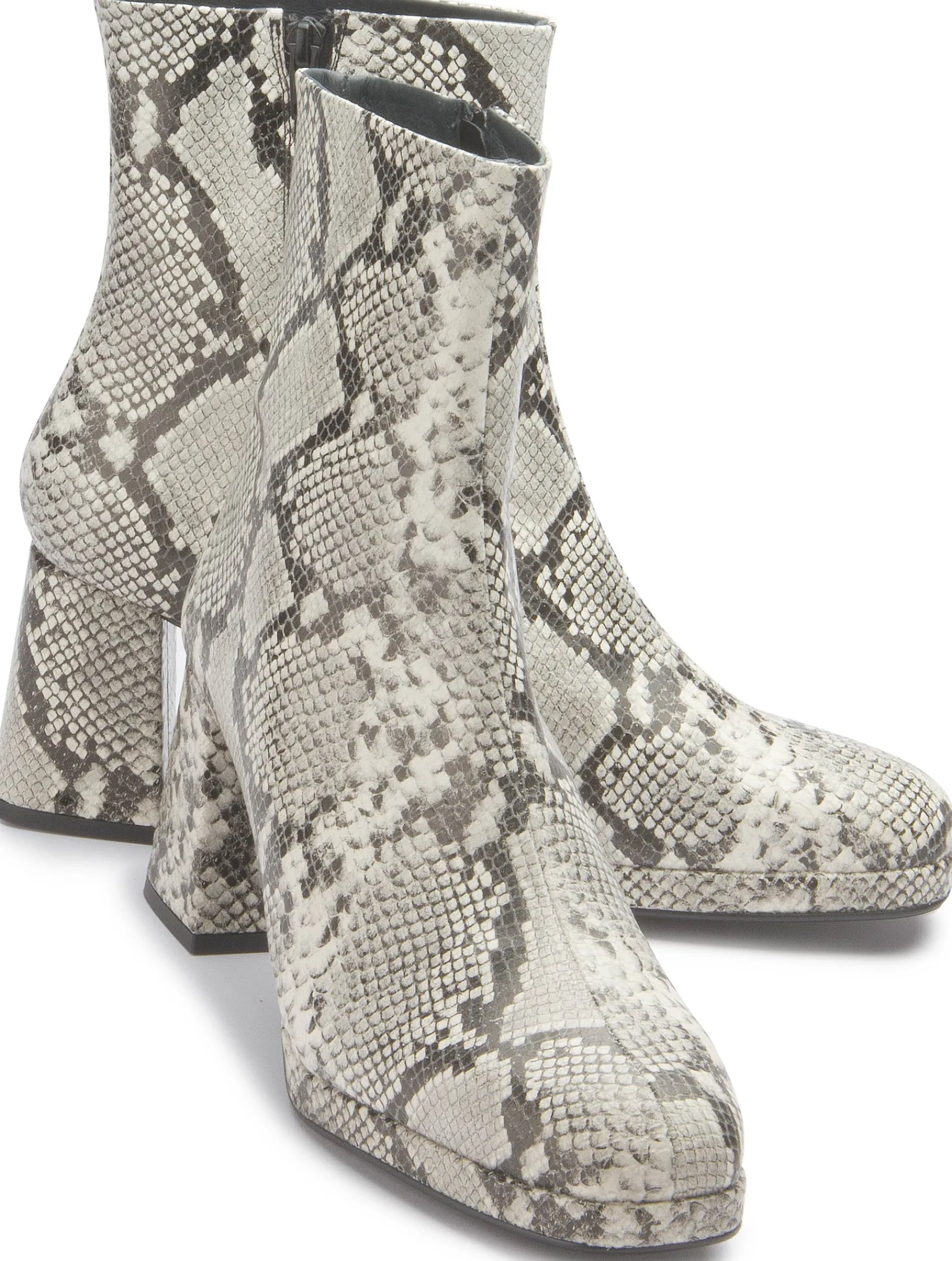 Stiefeletten|Horsch Schuhe Stiefelette in Untergrößen Taupe
