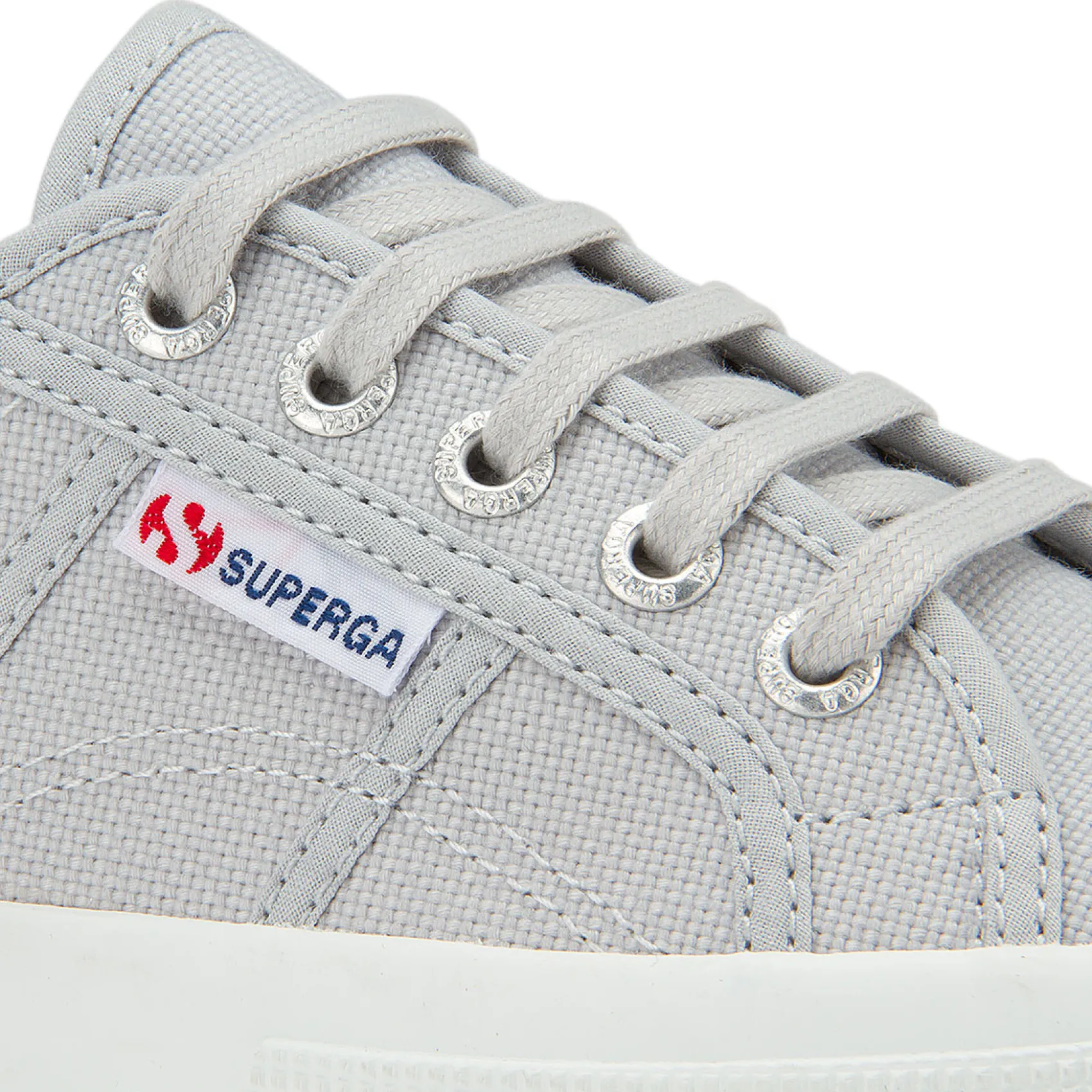 Sneaker|Schnürschuhe|superga Sneaker in Übergrößen Grau