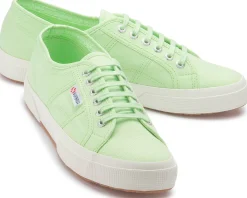 Sneaker|Schnürschuhe|superga Sneaker in Übergrößen Grün