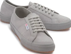 Sneaker|Schnürschuhe|superga Sneaker in Übergrößen Grau