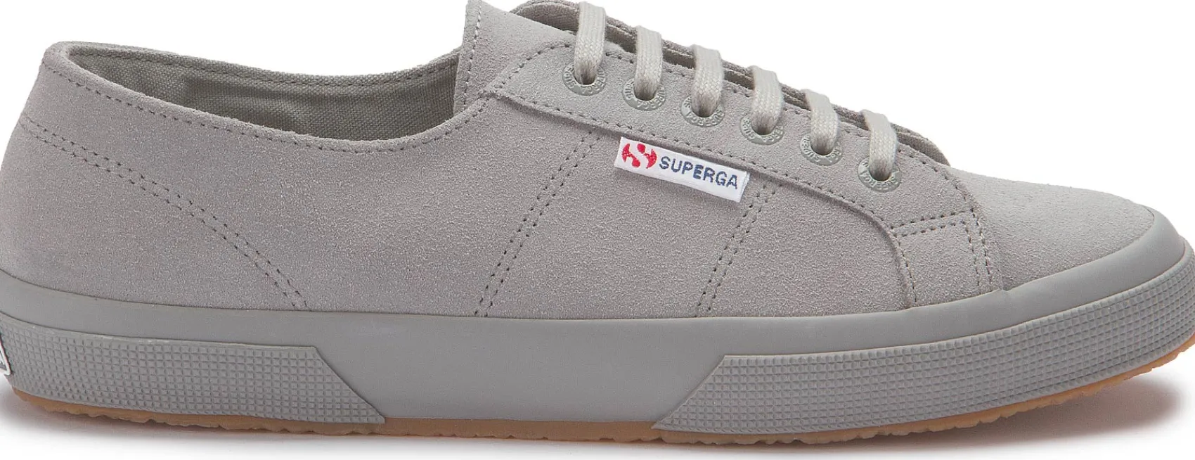 Sneaker|Schnürschuhe|superga Sneaker in Übergrößen Grau