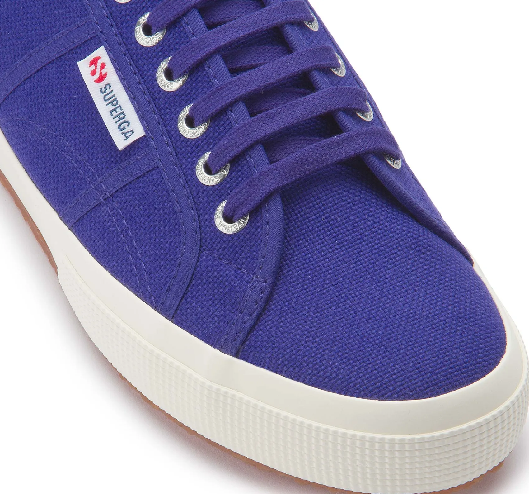 Sneaker|Schnürschuhe|superga Sneaker in Übergrößen Blau