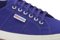 Sneaker|Schnürschuhe|superga Sneaker in Übergrößen Blau