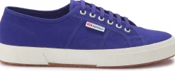 Sneaker|Schnürschuhe|superga Sneaker in Übergrößen Blau