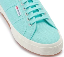 Sneaker|Schnürschuhe|superga Sneaker in Übergrößen Türkis