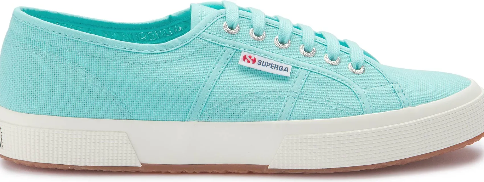 Sneaker|Schnürschuhe|superga Sneaker in Übergrößen Türkis