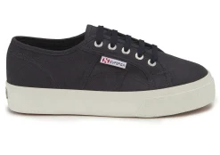 Sneaker|Schnürschuhe|superga Sneaker in Übergrößen Blau