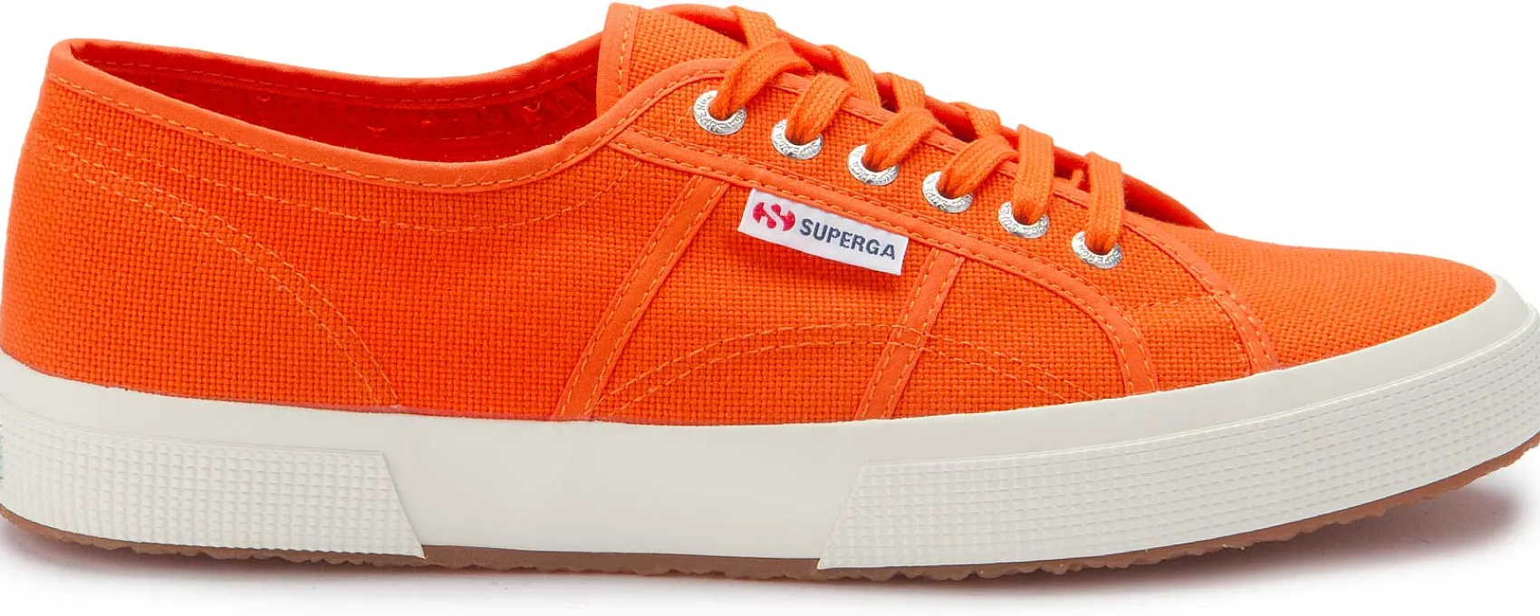Sneaker|Schnürschuhe|superga Sneaker in Übergrößen Orange