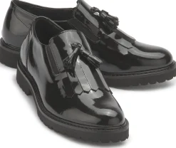 Slipper|Horsch Schuhe Tassel Loafer in Untergrößen Schwarz